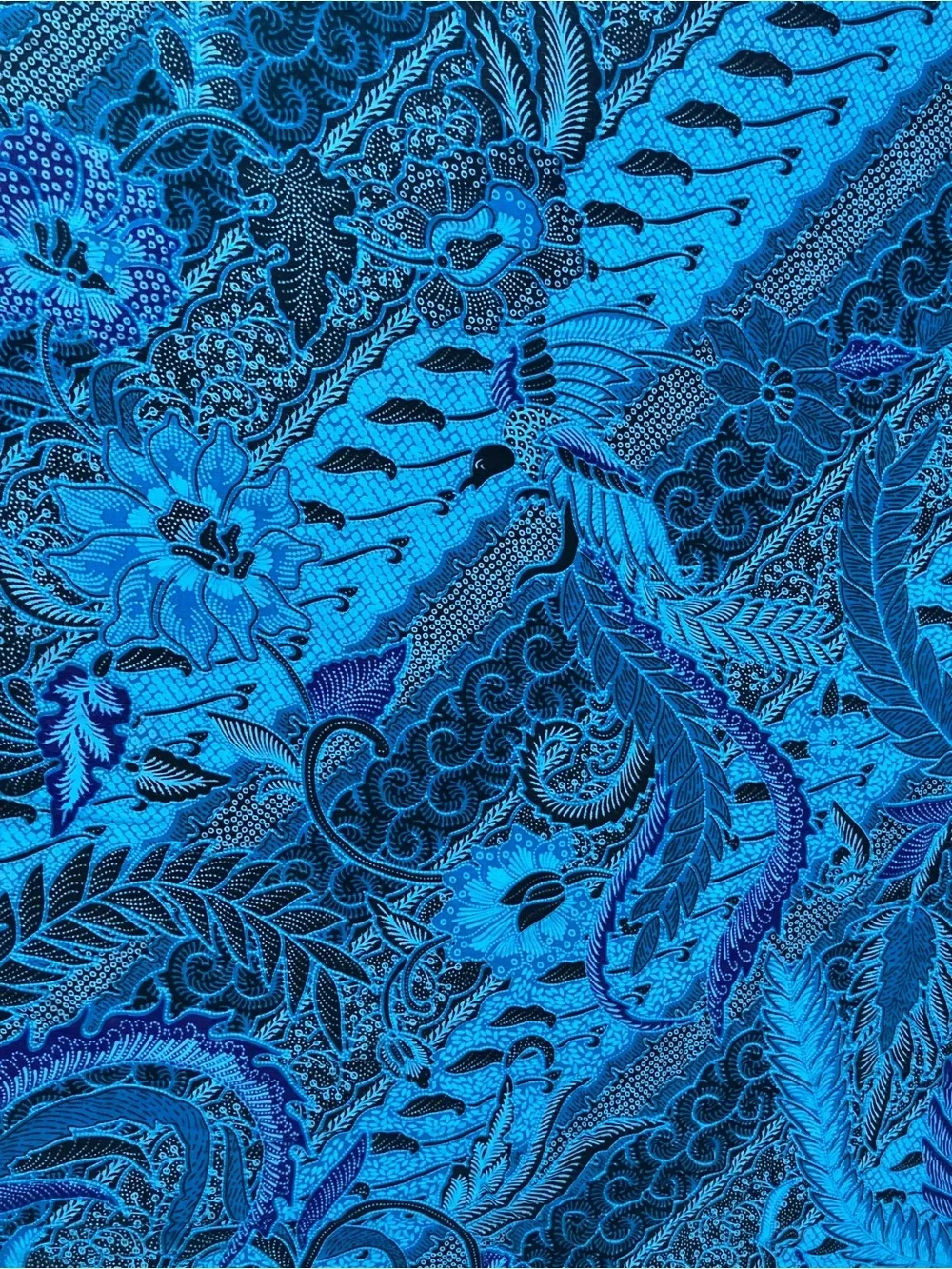 sarong  rayon tapestry wrap shirt large scarf blues black purple pareo
